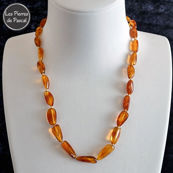 Collier en Ambre