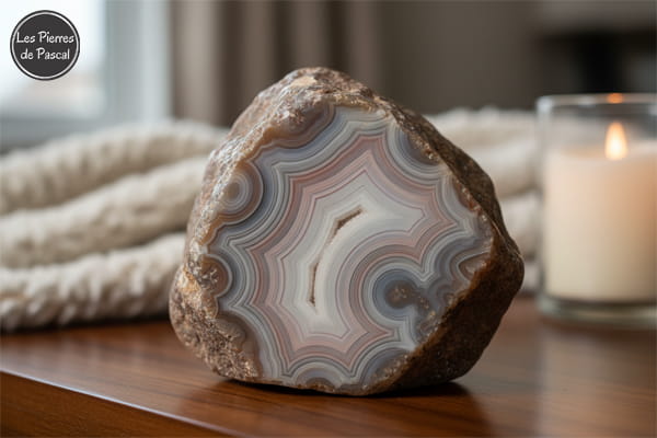 Article de blog "Propriétés, Significations et Vertus de l'Agate du Botswana | Par Pascal Artisan"