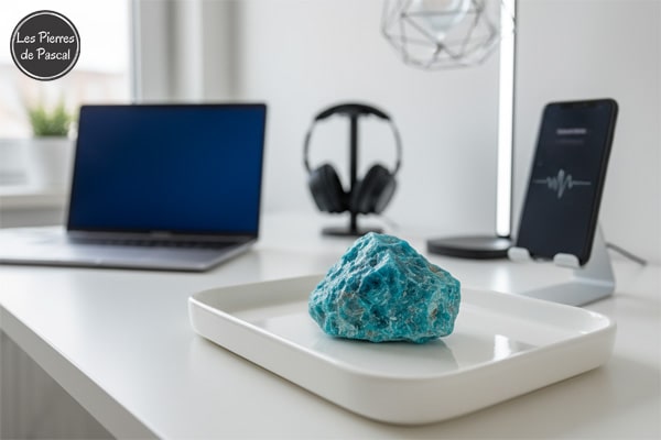Propriétés, Significations et Vertus de L'Apatite Bleue | Par Pascal Artisan