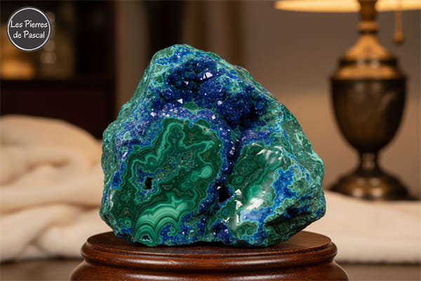 Propriétés, Significations et Vertus de l'Azurite Malachite | Par Pascal Artisan