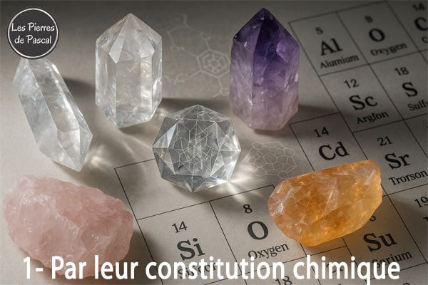 Comprendre les Vertus des Pierres : 1- La Constitution Chimique | Par Pascal Artisan