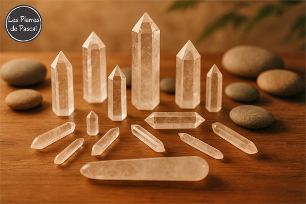 Article de blog "Pointes de Cristal et Doubles Pointes : Guide pour Praticiens Reiki, Thérapeutes Énergétiques"