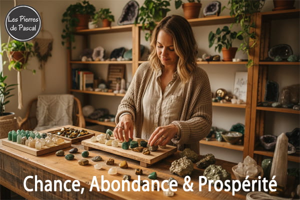 Abondance, Chance et Prospérité : Les Pierres pour Attirer, Ouvrir et Rayonner | Par Pascal Artisan