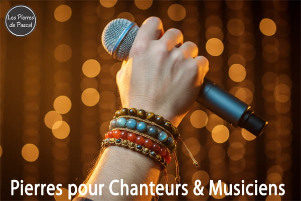 18 Pierres Naturelles pour Chanteurs et Musiciens : Trac, Créativité, Protection de la Voix et Confiance Scénique | Par Pascal Artisan