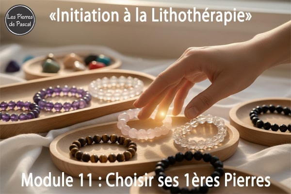 Formation Lithothérapie Module 11 : Comment Choisir ses Premières Pierres | Par Pascal Artisan
