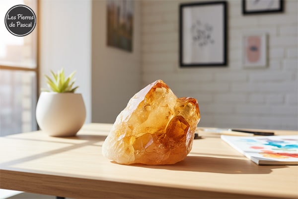 Article de blog "Propriétés, Significations et Vertus de la Citrine | Par Pascal Artisan"