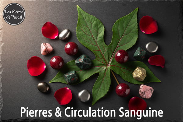 Circulation Sanguine : Les Pierres pour Stimuler, Équilibrer et Retrouver Vitalité et Légèreté | Par Pascal Artisan