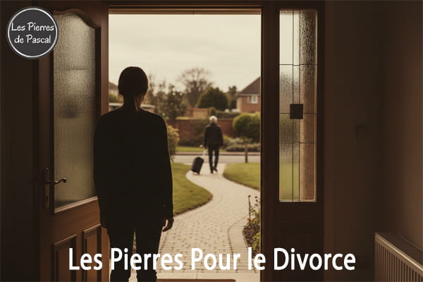 Article de blog "Pierres Naturelles pour Traverser un Divorce ou une Séparation : Reconstruction, Pardon et Nouveau Départ | Par Pascal Artisan"