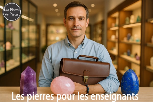 9 Pierres Naturelles Pour les Enseignants : Retrouver Sérénité et Passion Pédagogique | Par Pascal Artisan