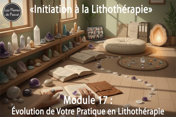 Module 17 : Évolution de Votre Pratique en Lithothérapie | Par Pascal Artisan
