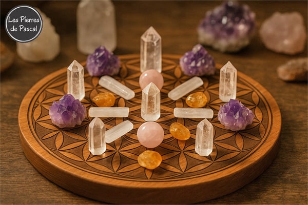 Grilles Cristallières et Pratiques Reiki : Guide pour Amplifier vos Intentions avec la Géométrie Sacrée | Par Pascal Artisan