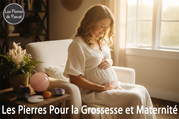 Grossesse et Futurs Parents : 15 Pierres Naturelles pour la Fertilité, la Conception et les 9 Mois de Maternité | Par Pascal Artisan