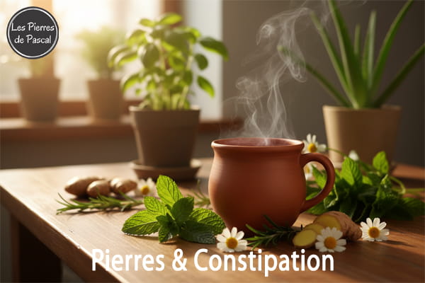 Constipation et Transit Intestinal : Les Pierres pour Vous Accompagner Naturellement | Par Pascal Artisan