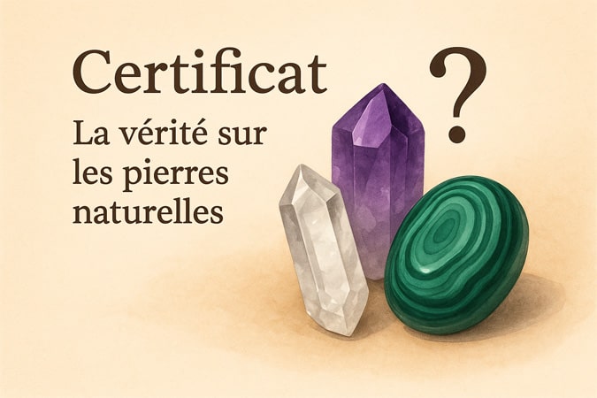 Certificat d'Authenticité - La Vérité sur les Pierres Naturelles | Par Pascal Artisan