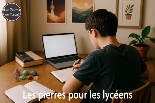 9 Pierres Naturelles pour Lycéens : Réussir le Bac et Préparer son Avenir Sereinement | Par Pascal Artisan