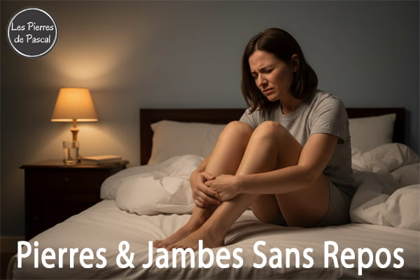 Jambes Sans Repos : Les Meilleures Pierres pour Apaiser, Soutenir et Retrouver le Sommeil | Par Pascal Artisan