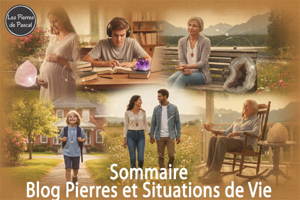 Sommaire : Blog Pierres et Étapes, Situations de Vie | Par Pascal Artisan