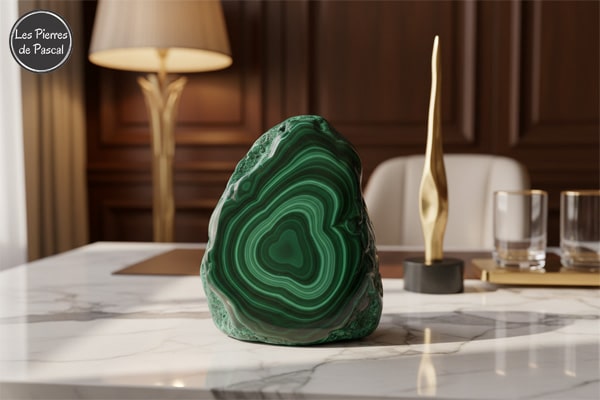 Article de blog "Propriétés, Significations et Vertus de la Malachite | Par Pascal Artisan"