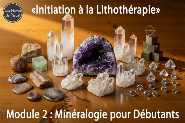 Blog Formation - Module 2 : Minéralogie pour Débutants - Comprendre les Pierres | Par Pascal Artisan