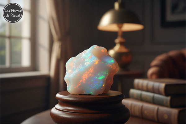 Article de blog Propriétés, Significations et Vertus de La Pierre Opale Blanche | Par Pascal Artisan