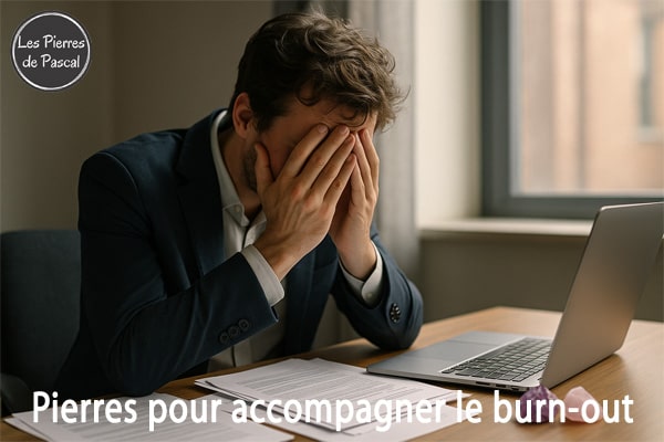 Pierres Naturelles pour le Burn-out et l'Épuisement Professionnel | Par Pascal Artisan