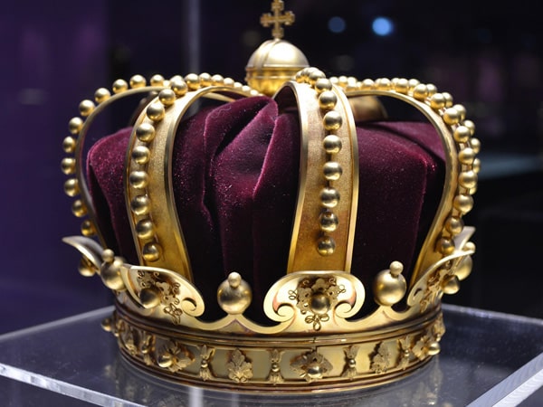 Photo d'une couronne symboles de la couronne