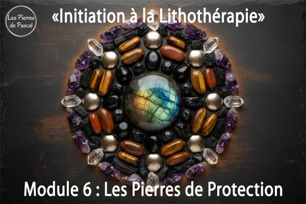Formation Lithothérapie Module 6 : Pierres de Protection - Lesquelles Choisir ? | Par Pascal Artisan
