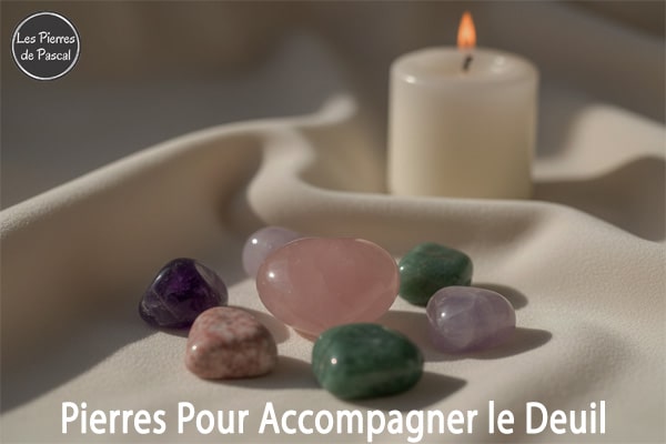 Article de blog Pierres Naturelles pour Accompagner le Deuil : Un Soutien Doux dans l'Épreuve