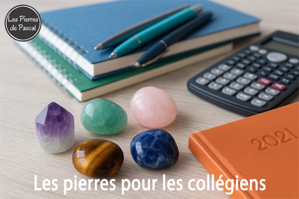 Article de blog "Pierres Naturelles pour Collégiens : Naviguer Sereinement dans la Pré-adolescence Scolaire | Par Pascal Artisan"