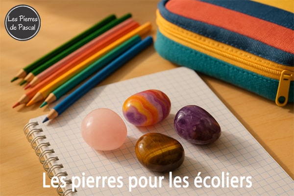 Article de blog "Pierres Naturelles pour Enfants à l'École Primaire : Confiance, Concentration et Protection Douce | Par Pascal Artisan"