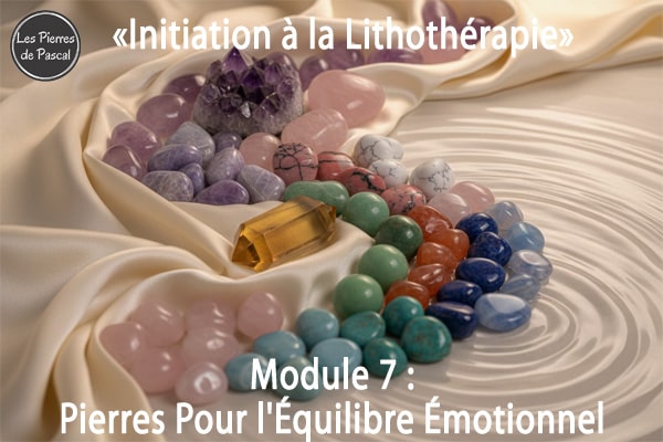 Formation Lithothérapie Module 7 : Pierres Pour l'Équilibre Émotionnel | Par Pascal Artisan