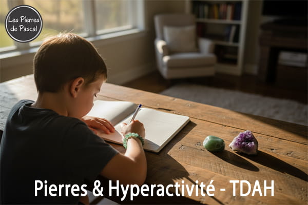 Pierres & TDAH — Hyperactivité : Accompagner l'Enfant avec les Pierres Naturelles | Par Pascal Artisan