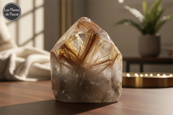 Article de blog "Significations, Vertus et Propriétés du Quartz Rutilé ou Cheveux de Vénus | Par Pascal Artisan"