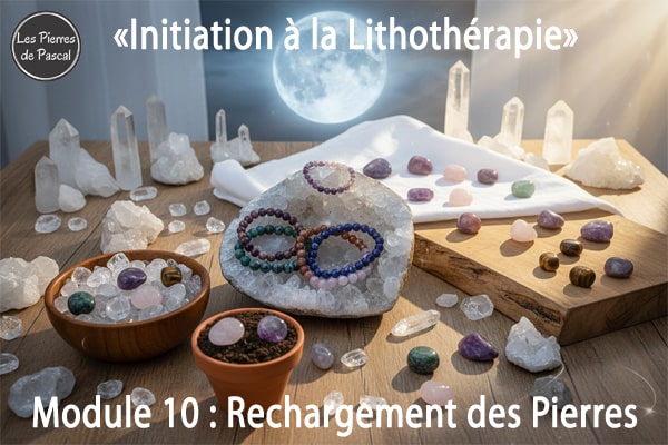 Formation Lithothérapie Module 10 : Rechargement des Pierres - Méthodes Efficaces | Par Pascal Artisan