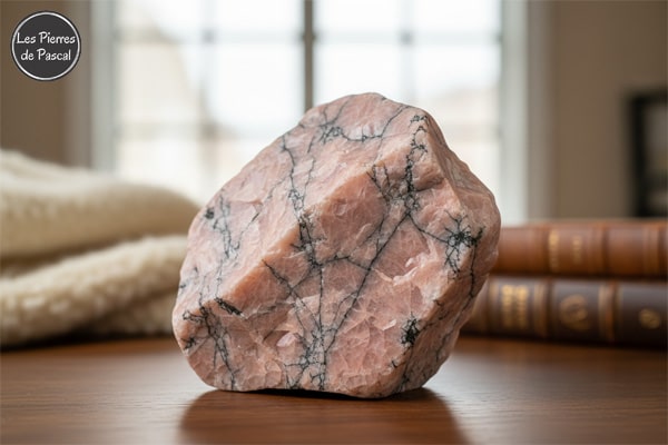 Article de blog "Propriétés, Significations et Vertus de La Rhodonite | Par Pascal Artisan"