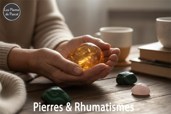Article de blog "Rhumatismes : Les Pierres pour Accompagner, Apaiser et Soutenir | Par Pascal Artisan"