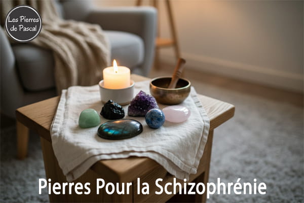 Schizophrénie : Les Pierres pour Accompagner, Ancrer et Apaiser au Quotidien | Par Pascal Artisan