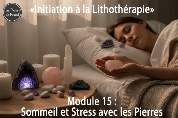 Module 15 : Cas Pratiques - Sommeil et Stress avec les Pierres | Par Pascal Artisan
