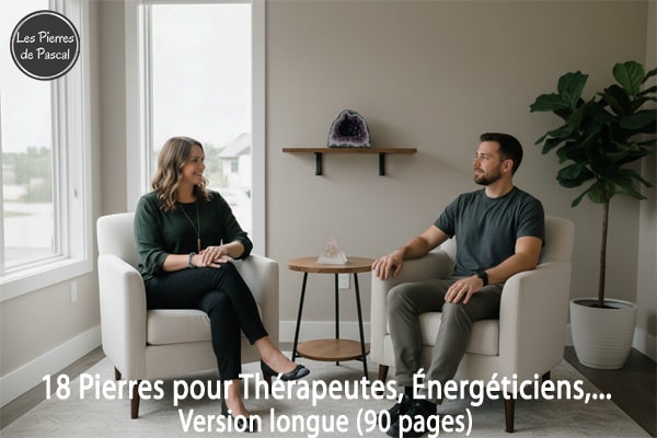 18 Pierres de Protection pour Thérapeutes et Énergéticiens Version Longue : Se Préserver des Énergies Négatives en Consultation | Par Pascal Artisan