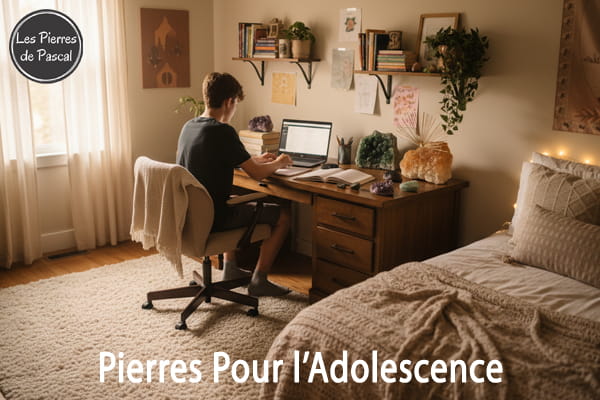 Adolescence : "18 Pierres Naturelles pour Accompagner cette Transition Majeure" | Par Pascal Artisan