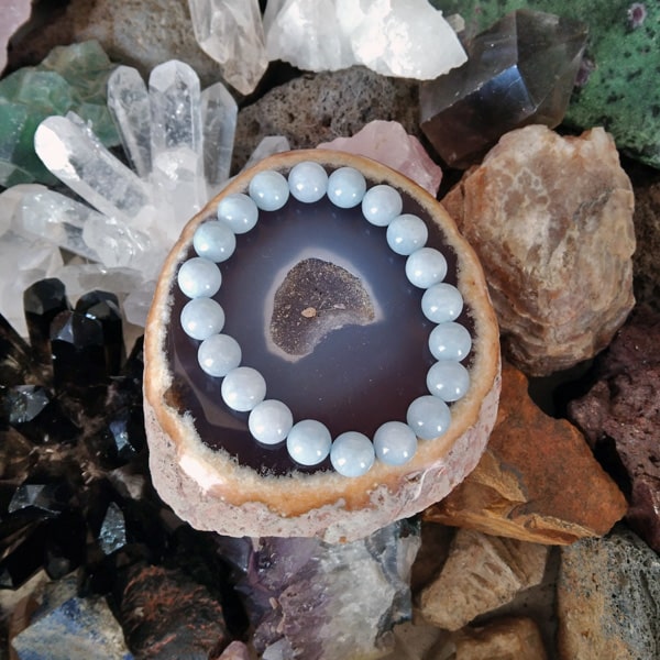 Bracelet Aigue Marine - Un bijou en pierres...SY'LUNE Bracelet Aigue Marine - Un bijou en pierres...SY'LUNE