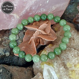 Bracelet en Jade Néphrite Boules de 8 mm