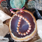 Perles en Rhodochrosite de 8 mm