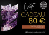 Cartes Cadeaux Site E-Commerce "Les Pierres de Pascal" 80 €