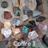 2ème Coffre avec 14 Minéraux Bruts N°1