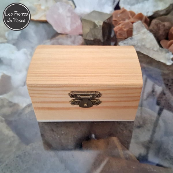 Nouveau Coffre aux Trésors 2 avec 10 Pierres Roulées de 2 à 3 cm