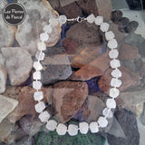 Collier en Cristal de Roche de 50 cm