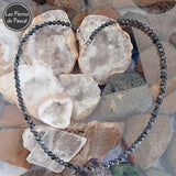 Collier Labradorite 6 mm de 70 cm