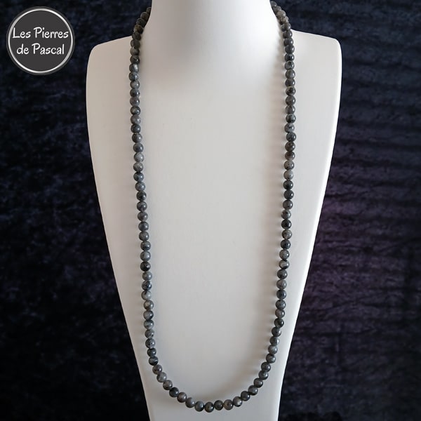 Collier Labradorite Boules de 6 mm de Longueur 70 cm