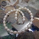 Collier Artisanal en Perles de Culture d'Eau Douce